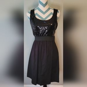 Chesley Sequin Top Sleeveless Dress Size L